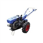 Einachsschlepper mit zwei Rädern